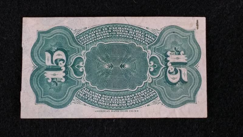 1863 15 Cent Fractional Note 4th Issue