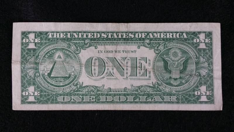 1957 Silver Certificate Blue Seal Note