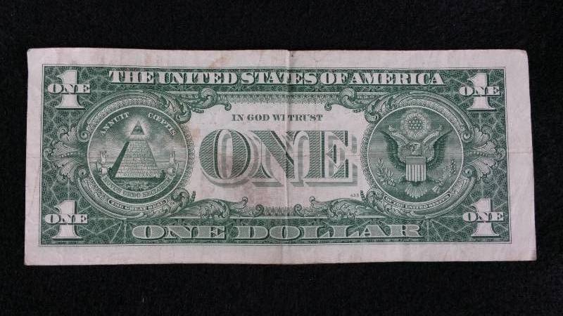 1957 Silver Certificate Blue Seal Note