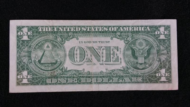 1957 Silver Certificate Blue Seal Note