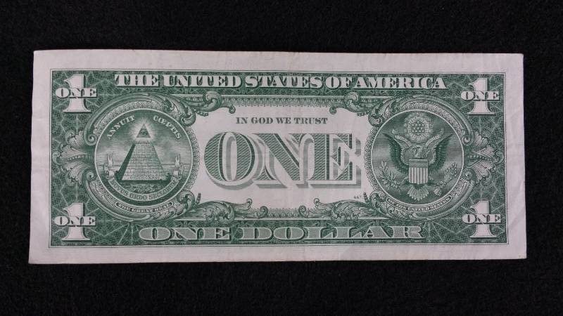 1957 Silver Certificate Blue Seal Note