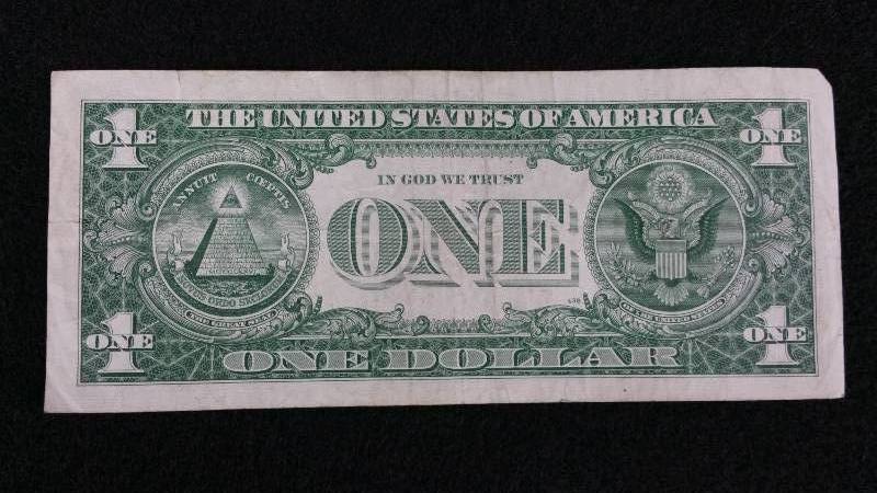 1957 Silver Certificate Blue Seal Note