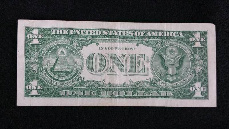 1957 Silver Certificate Blue Seal Note