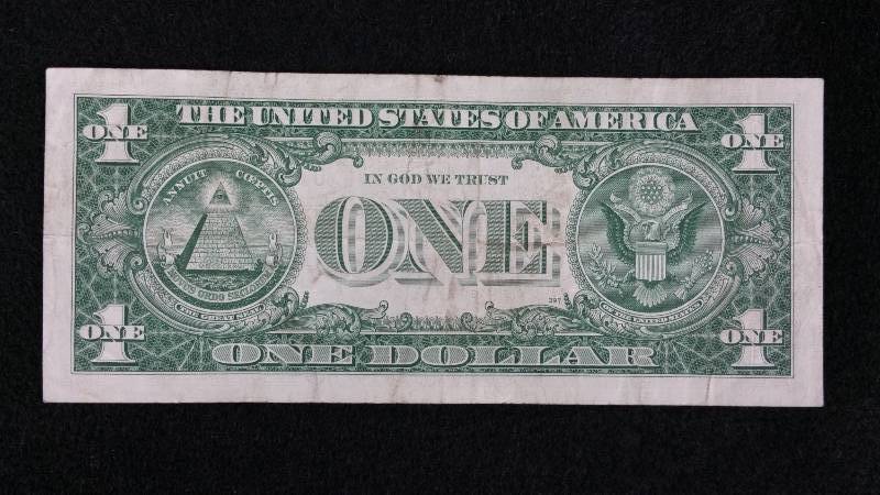 1957 Silver Certificate Blue Seal Note