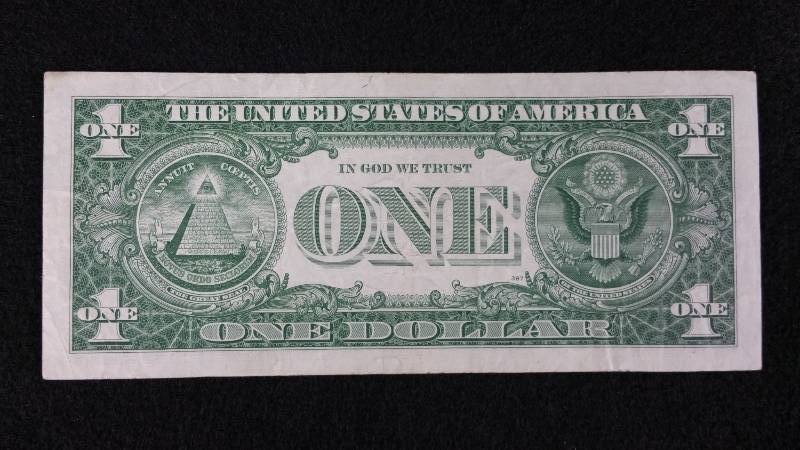 1957 Silver Certificate Blue Seal Note