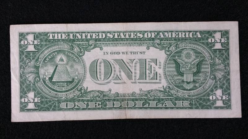1957 Silver Certificate Blue Seal Note