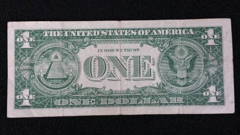 1957 Silver Certificate Blue Seal Note