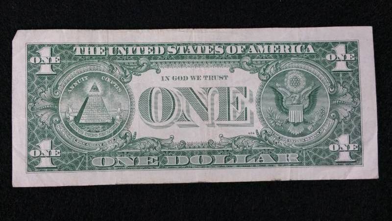1957 Silver Certificate Blue Seal Note