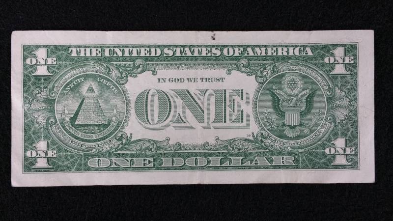 1957 Silver Certificate Blue Seal Note