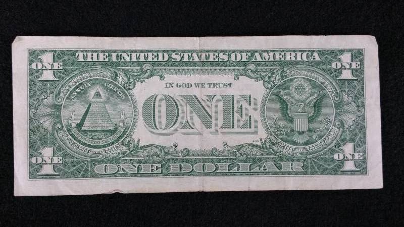 1957 Silver Certificate Blue Seal Note