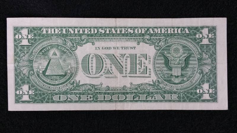 1957 Silver Certificate Blue Seal Note