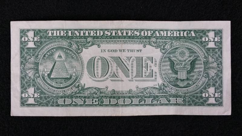 1957 Silver Certificate Blue Seal Note