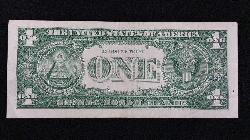 1957 Silver Certificate Blue Seal Note
