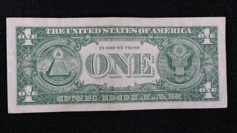 1957 Silver Certificate Blue Seal Note