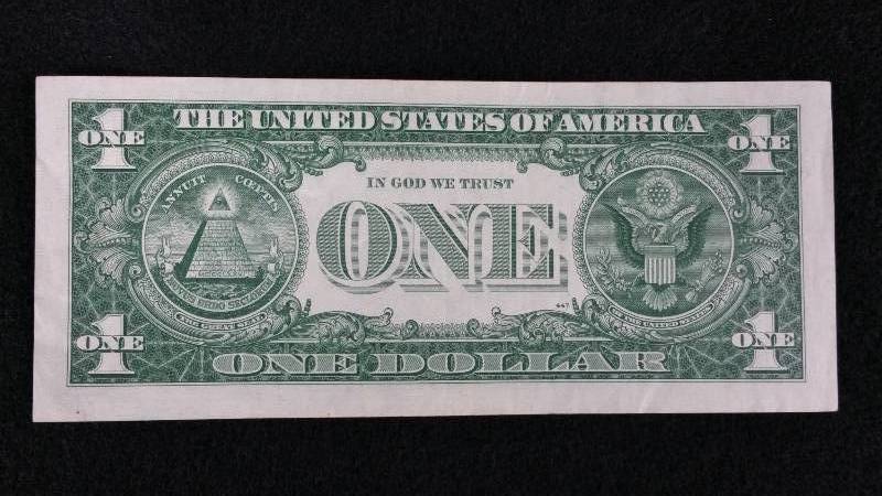 1957 Silver Certificate Blue Seal Note