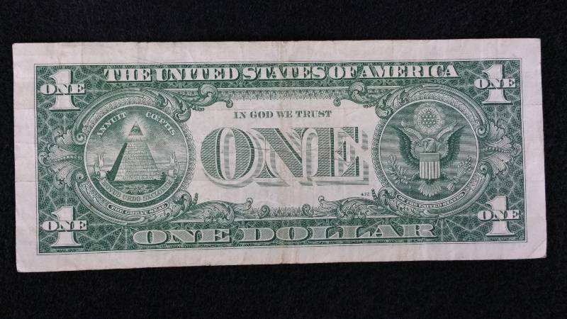 1957 Silver Certificate Blue Seal Note