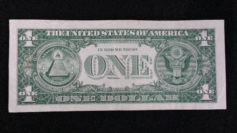 1957 Silver Certificate Blue Seal Note