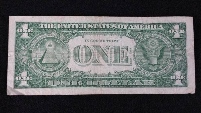 1957 Silver Certificate Blue Seal Note