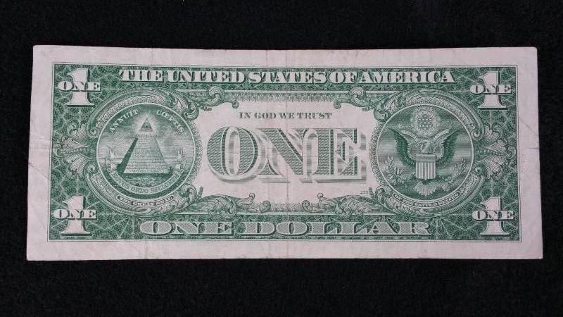1957 Silver Certificate Blue Seal Note