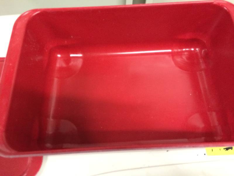 lot 43 image: Retail New $150 Healthmark Instrument Trays Autoclavable to 250° F, chemical-resistant, and compatible with steam, EtO, and gas-plasma sterilization - With Locking Clamps