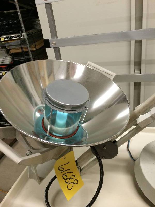 lot 50 image: WOW $$$ Super Nice Philips Burton High Quality Minor Surgery Medical Grade Procedure Reflector Adjustible Ceiling Light