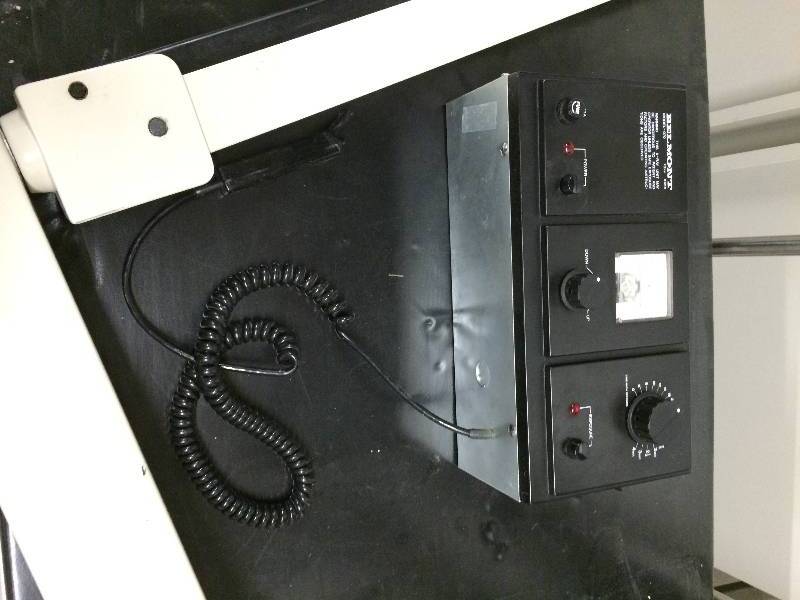 lot 54 image: Retails Used $800 Belmont 070 Wall Mount Dental Intraoral X-Ray System With Power Source & Protective Vest - Nice Condition & Works