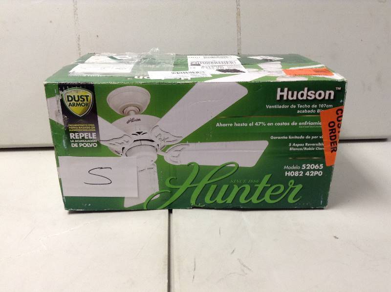 Hunter Hudson 52 in Ceiling Fan