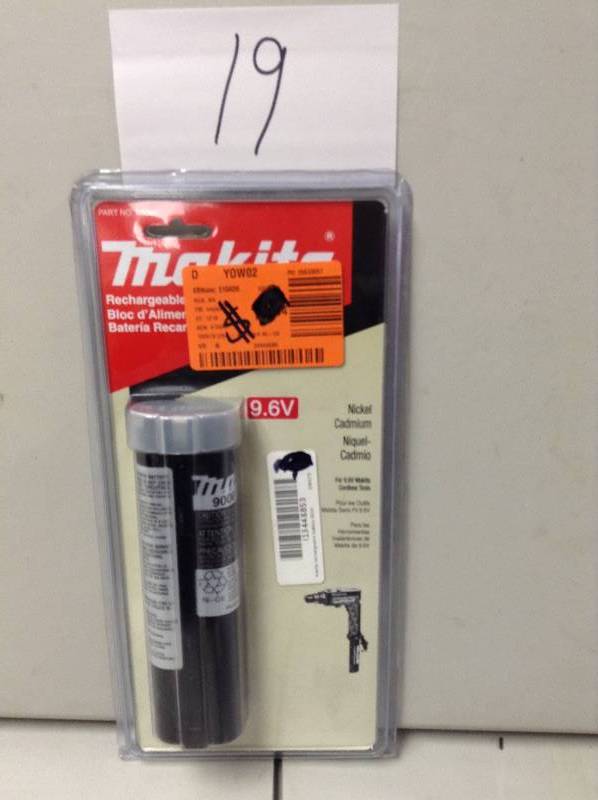 Makita 9.6V Battery new sealed package