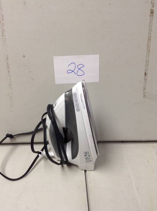Black and Decker Iron