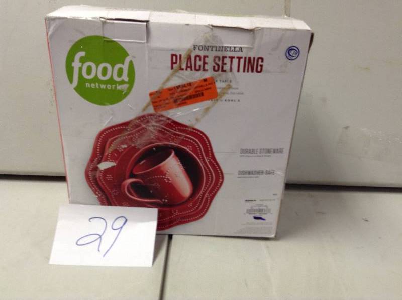Food Network Place Setting