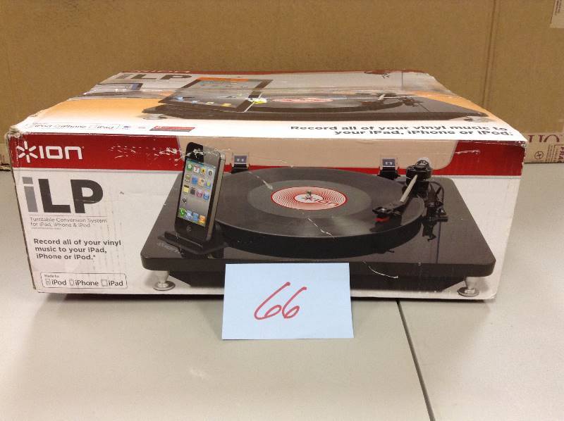 ion iLP Turntable Conversion System for iPad iPhone and iPod