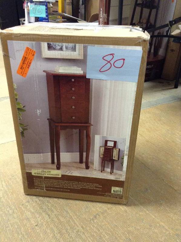Linon Chloe Jewelry Armoire never used