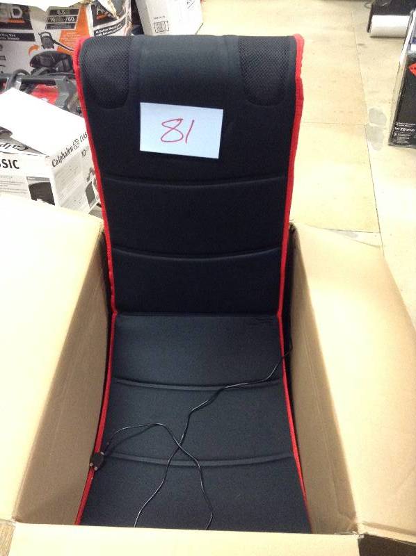 The Black Series Foldable Gaming Chair with onboard speakers