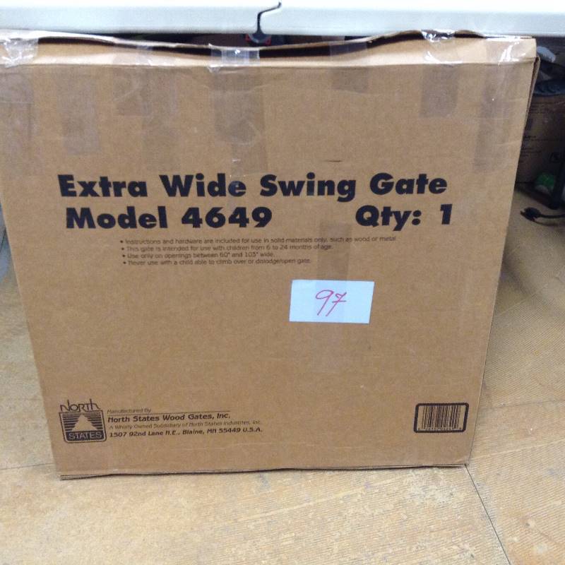 Extra Wide Swing Gate Model 4649