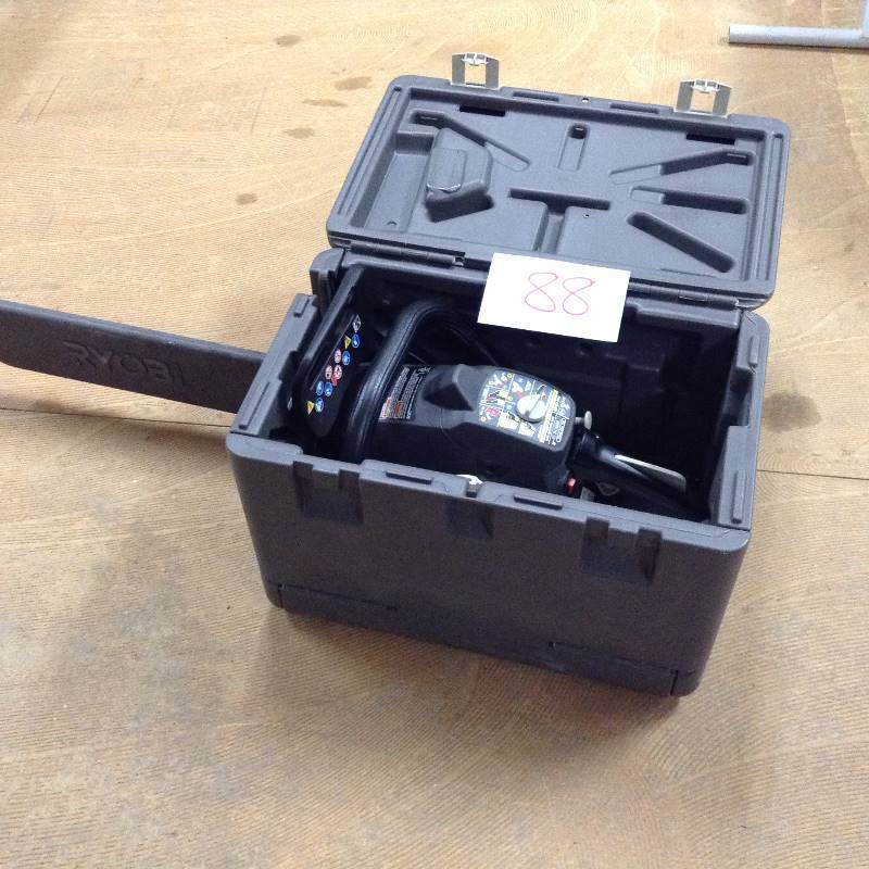Ryobi Chainsaw used in working condition