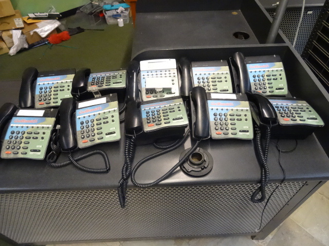 lot 50 image: NEC electra elite Ipk computer system with Model DTH-8-2 phines. 8 phones. Controller model B64-U30KSU