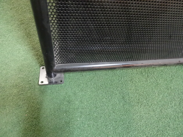 lot 78 image: 3 metal fence sections. 63 x 53
