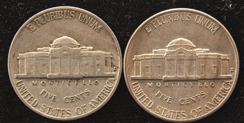 lot 07 image: GROUP OF 2 JEFFERSON NICKELS 1938-D & 1939-D