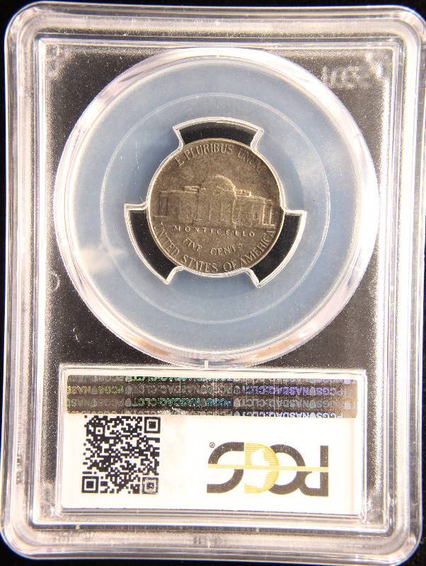 lot 61 image: 1957 JEFFERSON NICKEL MS65 PCGS