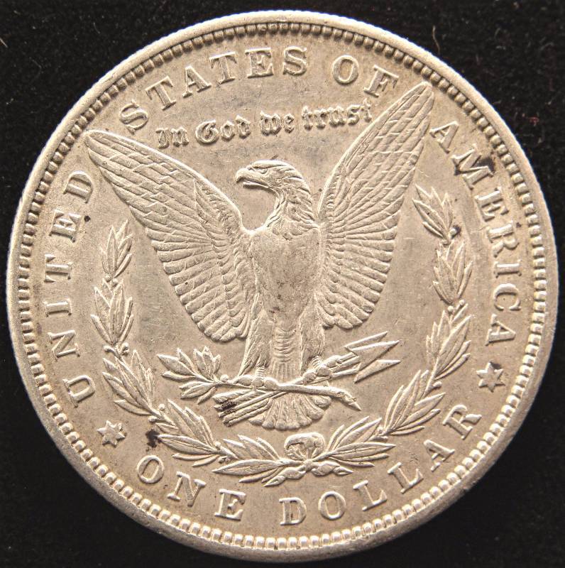 lot 68 image: 1900 MORGAN SILVER DOLLAR XF-AU
