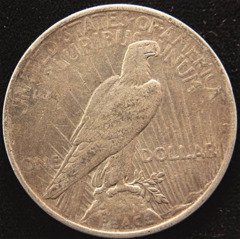 lot 75 image: 1922 PEACE SILVER DOLLAR FINE