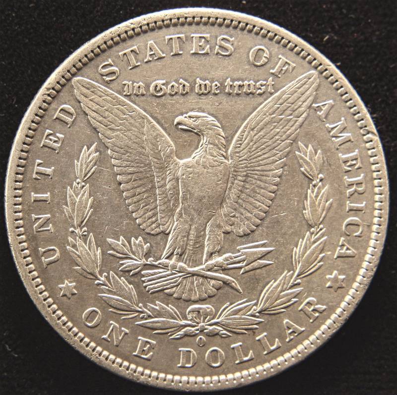 lot 76 image: 1881-O MORGAN SILVER DOLLAR XF