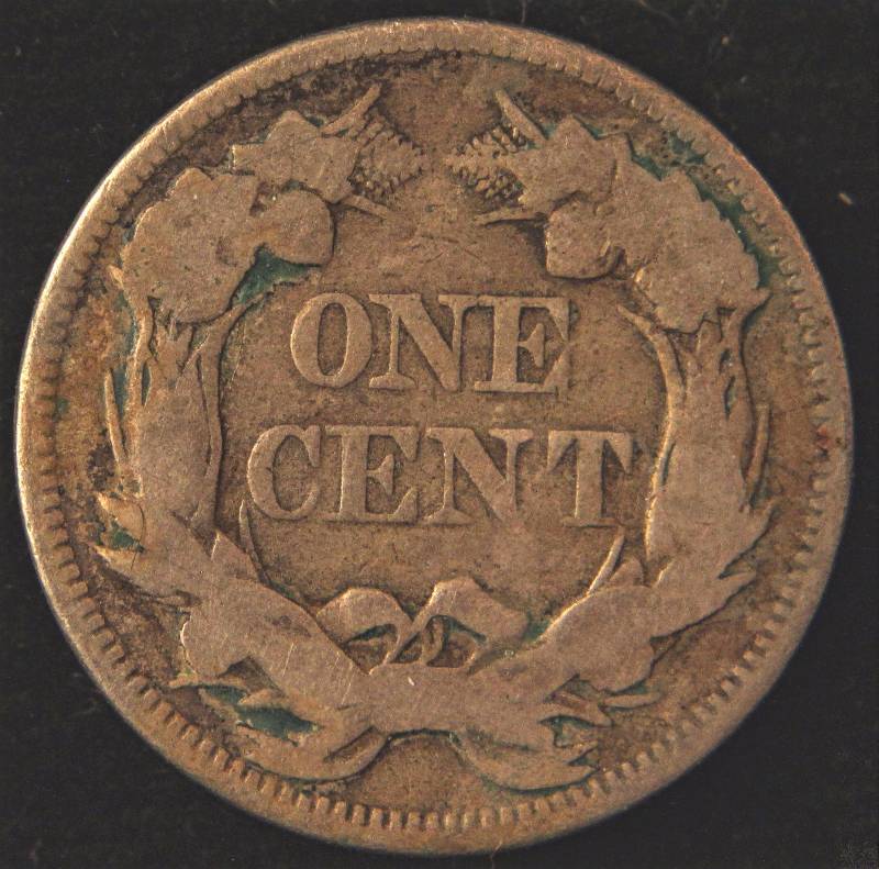 lot 02 image: 1857 FLYING EAGLE CENT GOOD