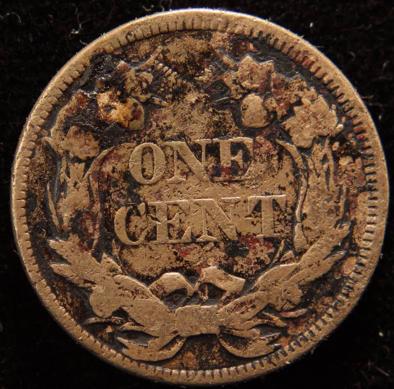lot 06 image: 1858 SMALL LETTER FLYING EAGLE CENT