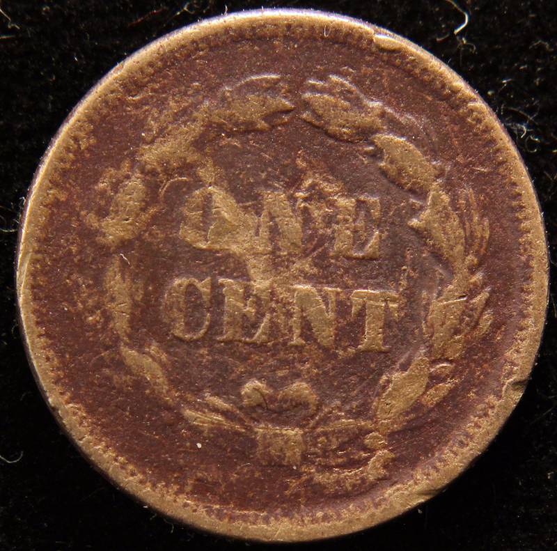 lot 10 image: 1859 INDIAN HEAD CENT F DETAILS POROUS