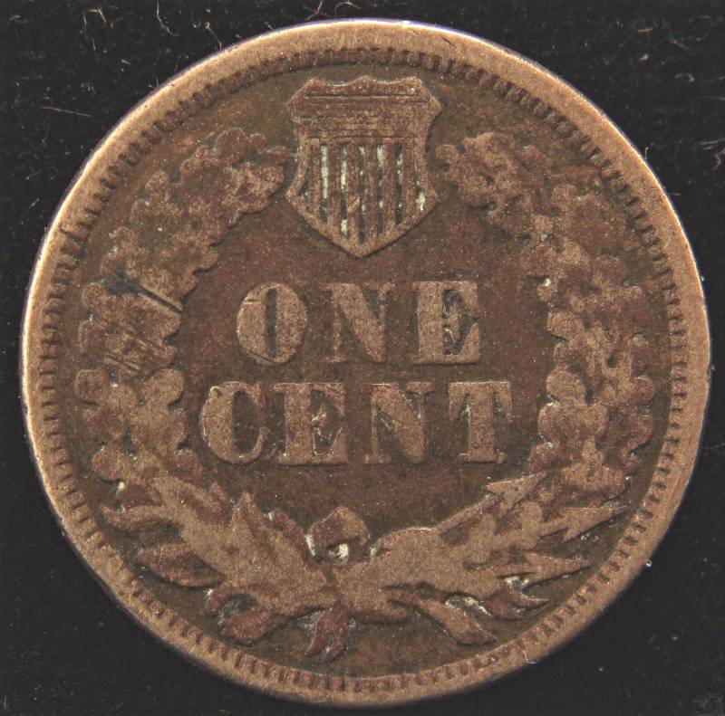 lot 12 image: 1860 COPPER NICKEL INDIAN HEAD CENT POINTED BUST VARIETY