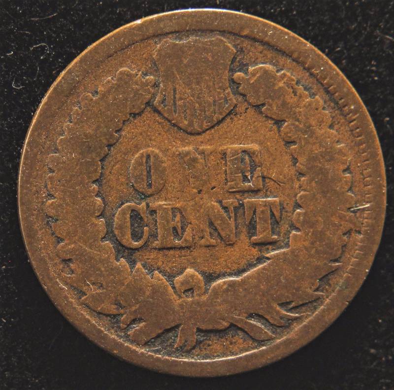 lot 35 image: 1869 INDIAN HEAD CENT