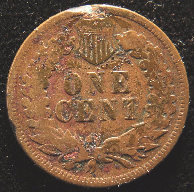 lot 38 image: 1870 INDIAN HEAD CENT VG DETAILS