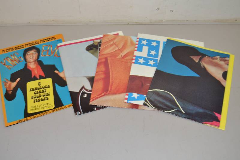 lot 119 image: Elvis Pin Up Posters