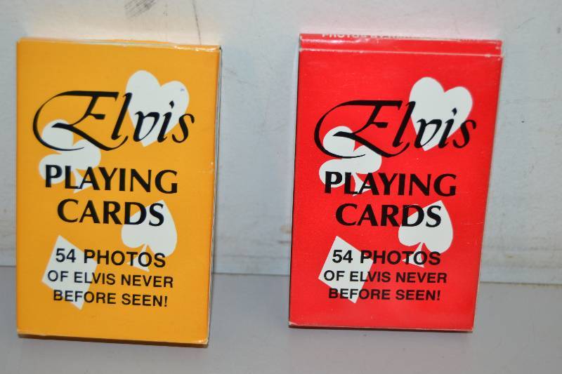 lot 120 image: Elvis Presley Playing Cards